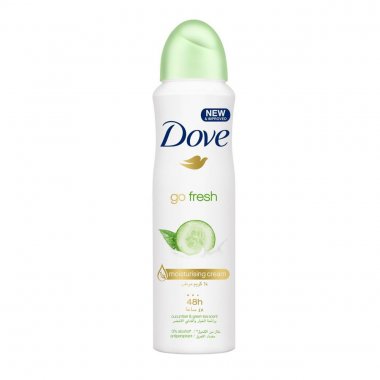 Αποσμητικό σώματος Dove spray Go fresh cucumber & green tea 150ml