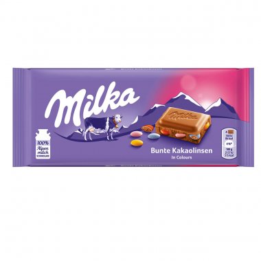 Milka σοκολάτα με Smarties 100gr