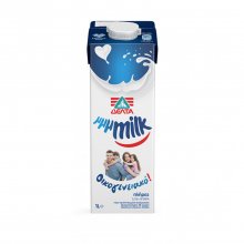 Οικογενειακό γάλα μακράς διάρκειας πλήρες milk Δέλτα 1lt