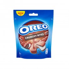 Oreo μπισκότο Crunchy Bites dipped με επικάλυψη σοκολάτας 110gr