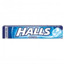 Halls καραμέλες σωληνάρι Original Menthol μέντα 32gr