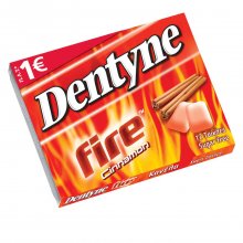 Dentyne τσίχλες Cinnamon με γεύση κανέλας χωρίς ζάχαρη 16,8gr