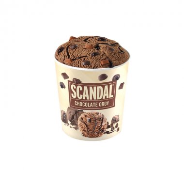 Έβγα παγωτό Scandal Chocolate Orgy κύπελλο μεγάλο