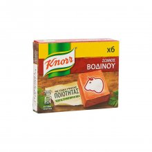 Knorr ζωμός βοδινού σε κύβους 60gr