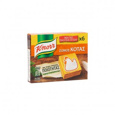 Knorr ζωμός κότας σε κύβους 60gr