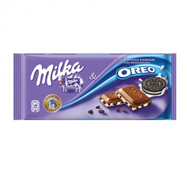 Milka σοκολάτα με μπισκότο Oreo 100gr