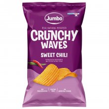 Jumbo Crunchy Waves chips κυματιστά πατατάκια Sweet Chili