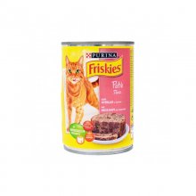 Friskies Pate πατέ τροφή για γάτες σε κονσέρβα με μοσχάρι και λαχανικά 400gr