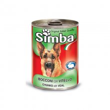 Simba σκυλοτροφή σε κονσέρβα με κρέας 415gr