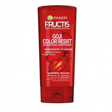Garnier Fructis μαλακτική κρέμα μαλλιών Goji Colour Resist για προστασία χρώματος