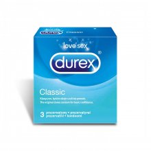 Durex Classic προφυλακτικά 3 τεμαχίων