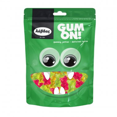 Ζελεδάκια Λάβδας Gum On αρκουδάκια 100gr
