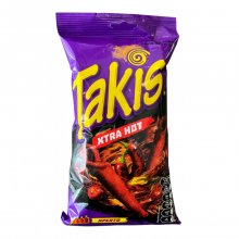 Takis Xtra Hot Tortilla chips με γεύση πολύ καυτερής πιπεριάς 90gr