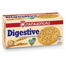 Παπαδοπούλου μπισκότα Digestive με 35% λιγότερα λιπαρά 250gr