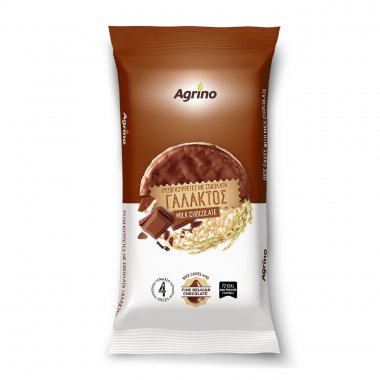 Agrino ρυζογκοφρέτα με σοκολάτα γάλακτος χωρίς γλουτένη 60gr