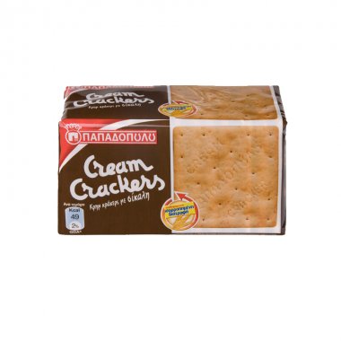 Παπαδοπούλου Cream crackers σίκαλης 175gr