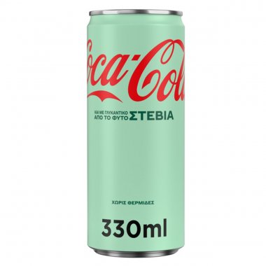 Coca cola αναψυκτικό με Στέβια κουτί 330ml