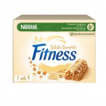 Nestle Fitness μπάρα δημητριακών Delice White choco άσπρη σοκολάτα 6x22,5gr