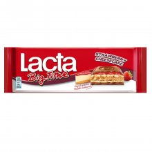 Lacta σοκολάτα Big Time Strawberry Cheesecake 300gr