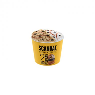 Έβγα παγωτό Scandal Mocha and Vanilla Caramel κύπελλο μικρό