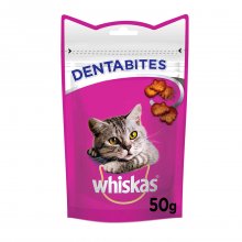 Whiskas DENTABITES υγιεινές λιχουδιές για γάτες με κοτόπουλο 50g