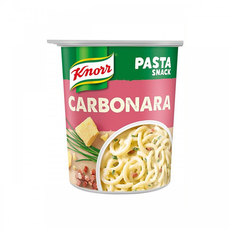 Knorr Pasta snack pot Carbonara 62gr 24hr.gr το delivery super market