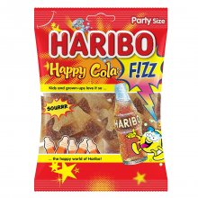 Haribo ζελεδάκια Happy cola fizz ξινή κόλα 200gr