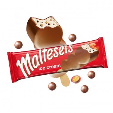 Maltesers παγωτό ice cream ξυλάκι