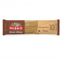 Misko μακαρόνια ολικής άλεσης σπαγγετίνη Νο10 500gr