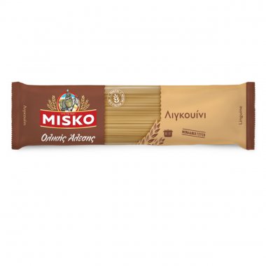 Misko μακαρόνια ολικής άλεσης Λιγκουίνι Linguine 500gr