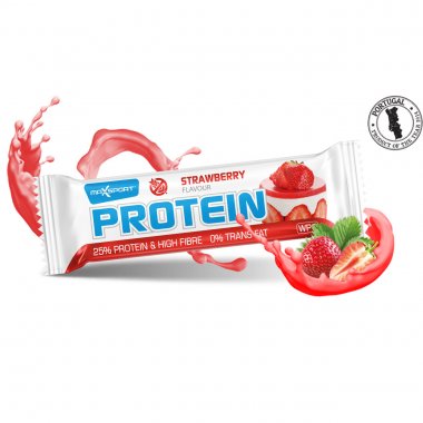 MaXSport Protein bar μπάρα πρωτεΐνης χωρίς γλουτένη φράουλα 60gr