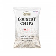 Jumbo Country chips πατατάκια Salt αλάτι χωρίς γλουτένη 