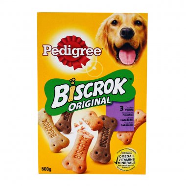 Pedigree BISCROK Original biscuits μπισκότα σκύλου 500gr