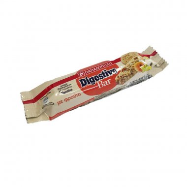 Παπαδοπούλου Digestive bar μπάρα με φρούτα 28gr
