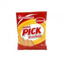 Παπαδοπούλου mini pick crackers barbecue 70gr