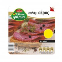 Έδεσμα Ελληνική φάρμα σαλάμι αέρος 100gr