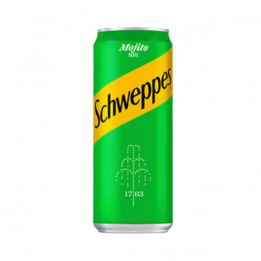 Schweppes Mojito ανθρακούχο αναψυκτικό 330ml