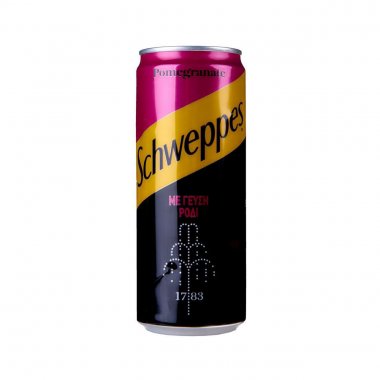 Schweppes Pomegranate ανθρακούχο αναψυκτικό με ρόδι 330ml