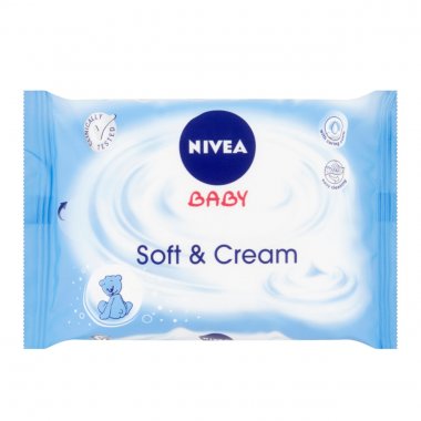 Nivea Soft and Cream μωρομάντηλα 63 τεμαχίων