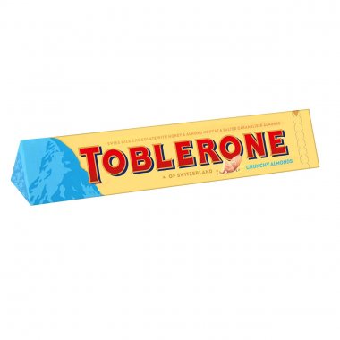 Σοκολάτα TOBLERONE CRUNCHY ALMONDS αλατισμένα αμύγδαλα 100gr