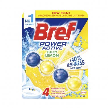 Bref wc Power Activ Juicy Lemon αρωματικό τουαλέτας