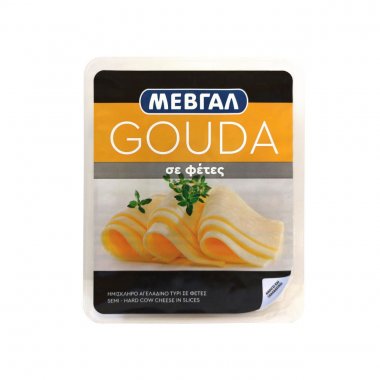 Μεβγάλ Gouda κίτρινο τυρί σε φέτες 200gr