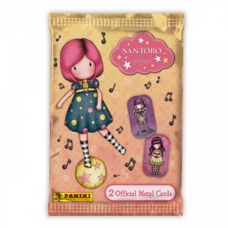 Panini SANTORO gorjuss 3 με 2 Metal cards μεταλλικές κάρτες 24hr.gr