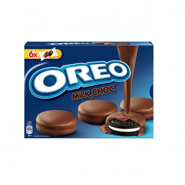 Oreo μπισκότο με επικάλυψη σοκολάτας γάλακτος 246gr
