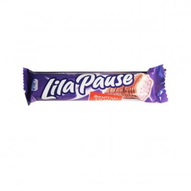 Lila Pause σοκολάτα γάλακτος φράουλα 34gr