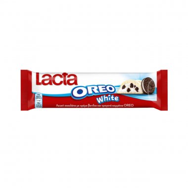 Lacta σοκολάτα λευκή Oreo bar