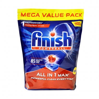 Finish Megapack Powerball All in One ταμπλέτες πλυντηρίου πιάτων