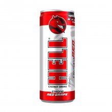 Hell energy drink ενεργειακό ποτό Strong Red Grape 250ml