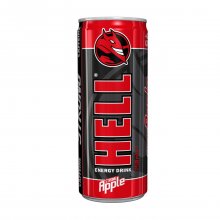 Hell energy drink ενεργειακό ποτό Strong Apple 250ml