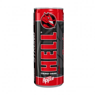 Hell energy drink ενεργειακό ποτό Strong Apple 250ml